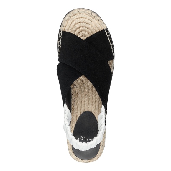 MARC FISHER LTD Pella Sandal - Black/white - Picture 11 of 12